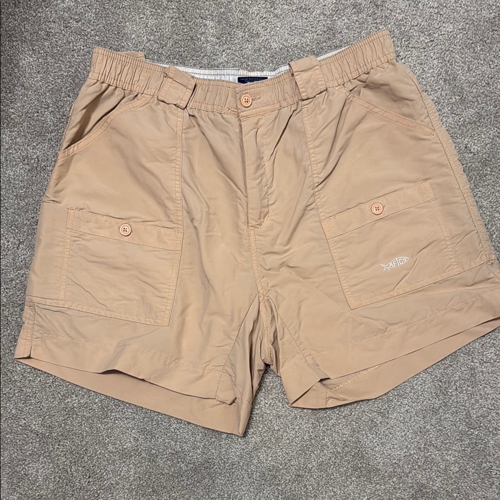 AFTCO Peach Cargo Shorts Classic Design